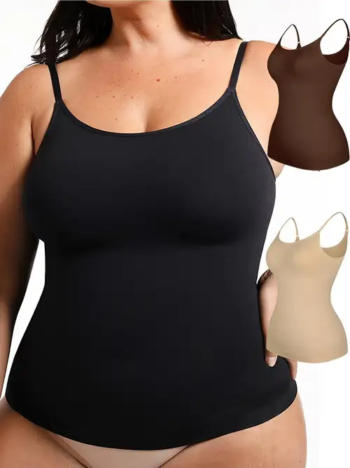 Shapewear Camisole Tank Tops for Women Tummy Control Vest Shapewear Camisole Tank Tops for Women Tummy Control Vest