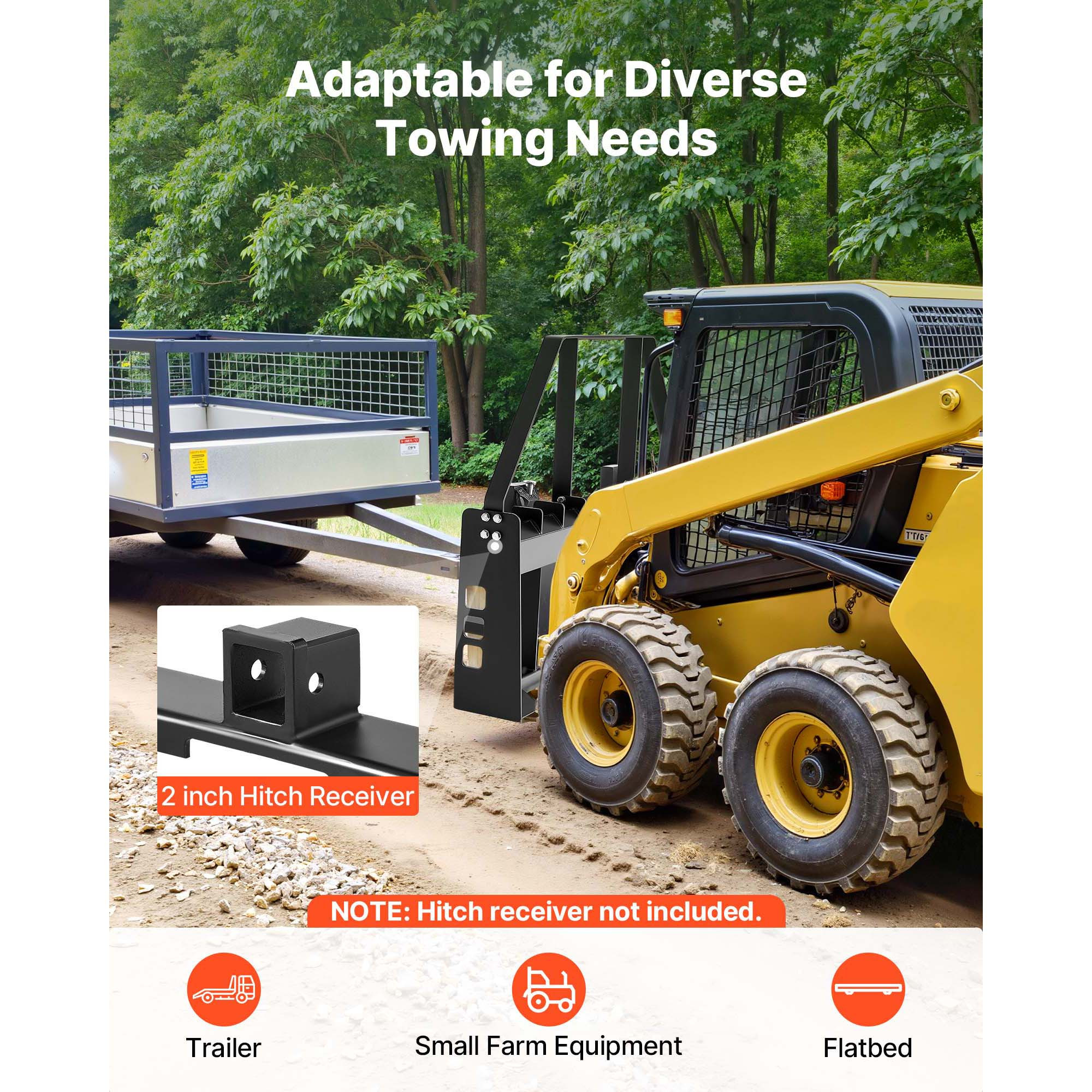 pallet fork frame attachment with 48 inch skid   pallet forks 4000 lbs Product details 4