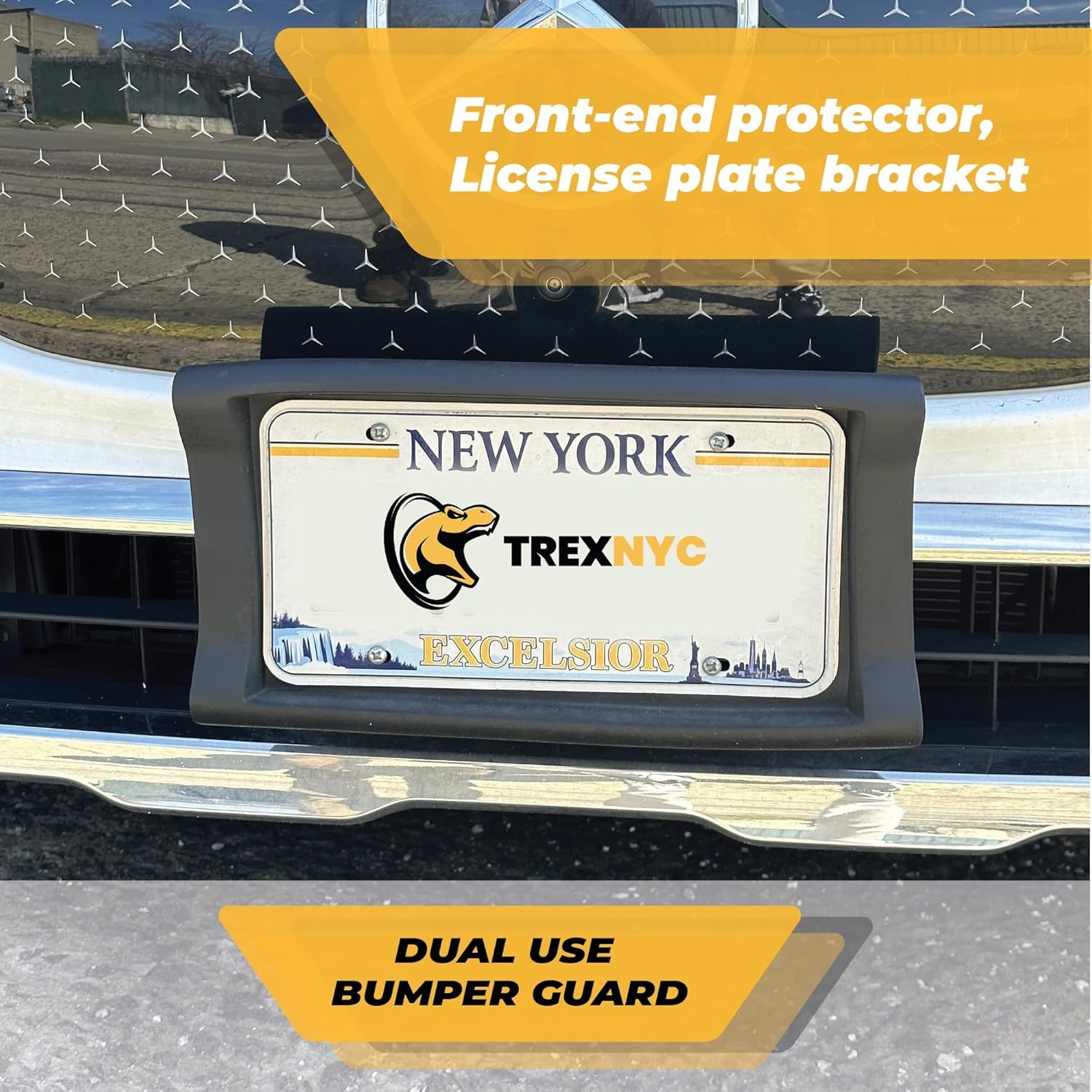 License Plate Bumper Guard