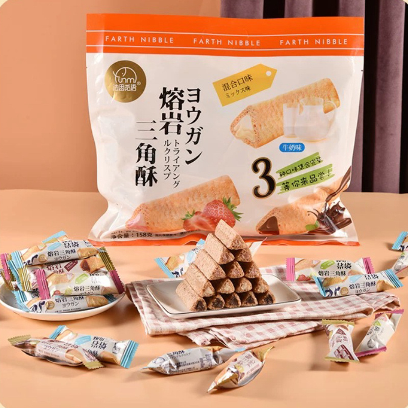 halloween   pack 7pcs ·   & pastries · lava pastry, mango cake, fruit gummies, chocolate/strawberry/matcha cones · party favors Product details 4