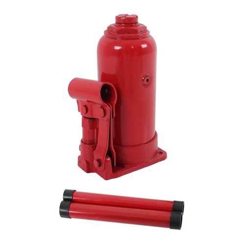 red 6 ton welding hydraulic car jack suitable for car repair and house lifting