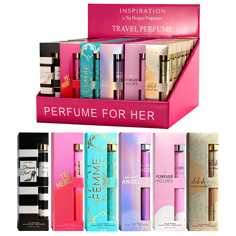 piece travel set womens eau de parfuma spray long lasting Temu