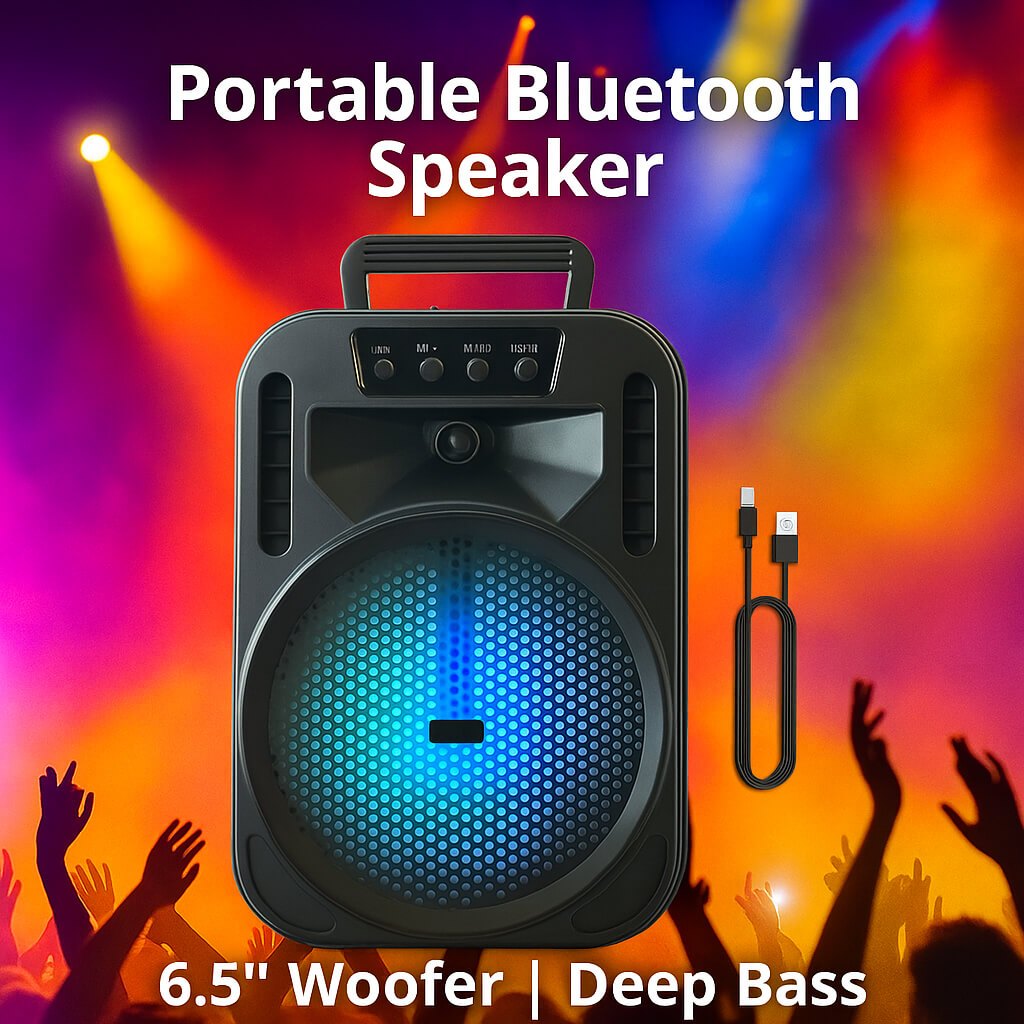 Portable Bluetooth Speaker with Handle 