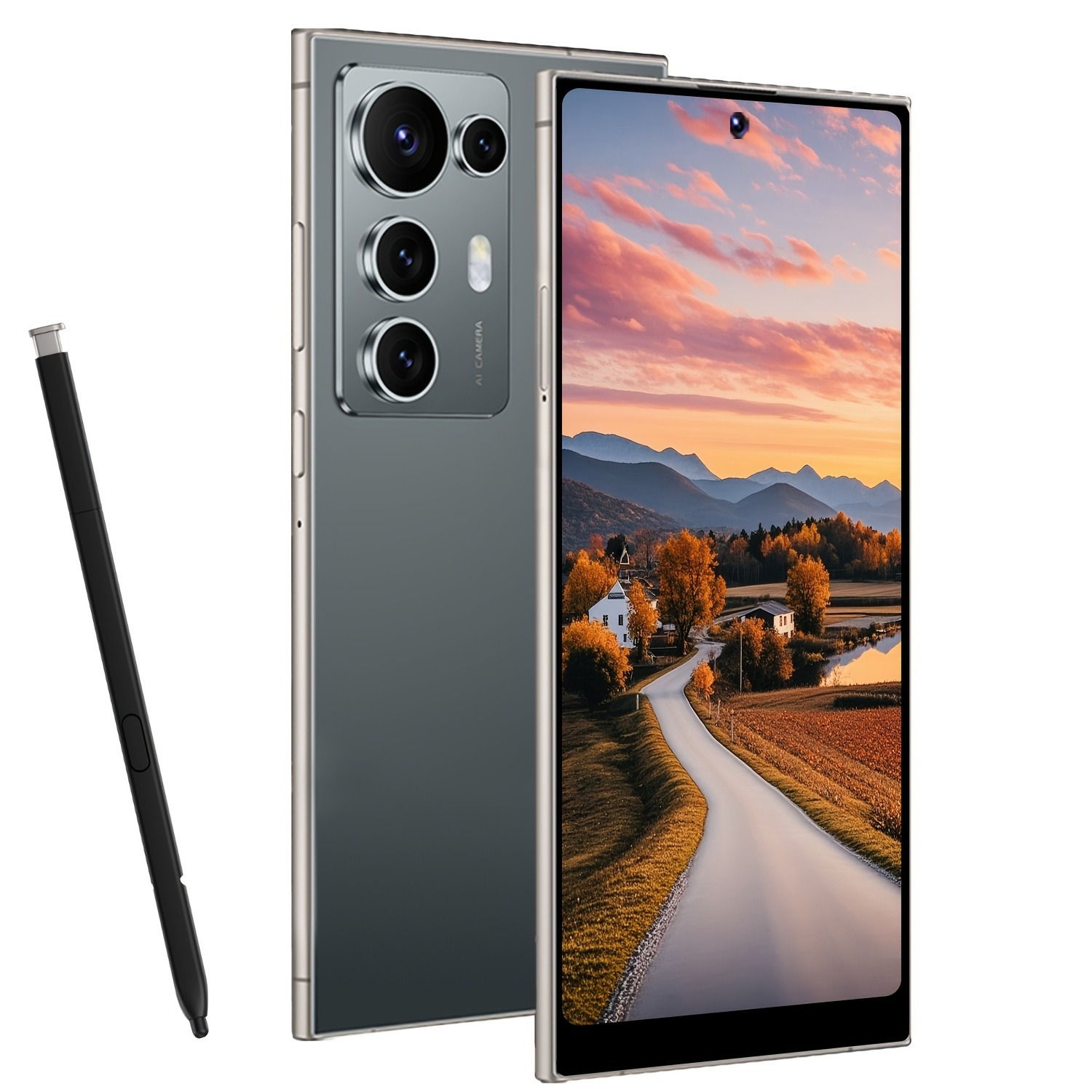 item picture s25 ultra 2025   unlocked smartphone 8 256  8 zoll hd display 13mp 48mp kamera lange akkulaufzeit   karten gps integrierter stift kopfh rer schutzh lle bildschirmschoner type c ladekabel ideales geschenk gesch fts smartphone reisetelefon schlankes design stilvolles smartphone zuverl ssige leistung gps f higes telefon   handy technik enthusiasten gesch ftsreisende