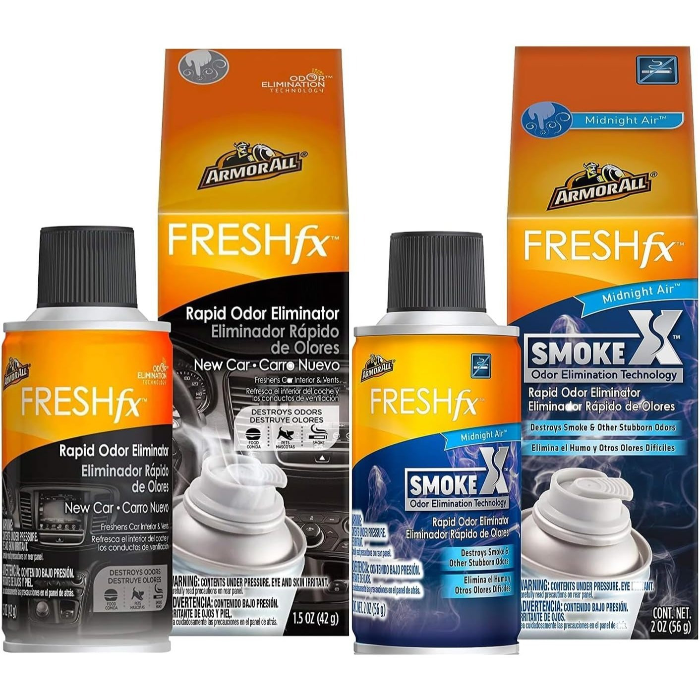 TEMU Armor All Car Purifier And Air Freshener + Armor All Rapid Odor Eliminator