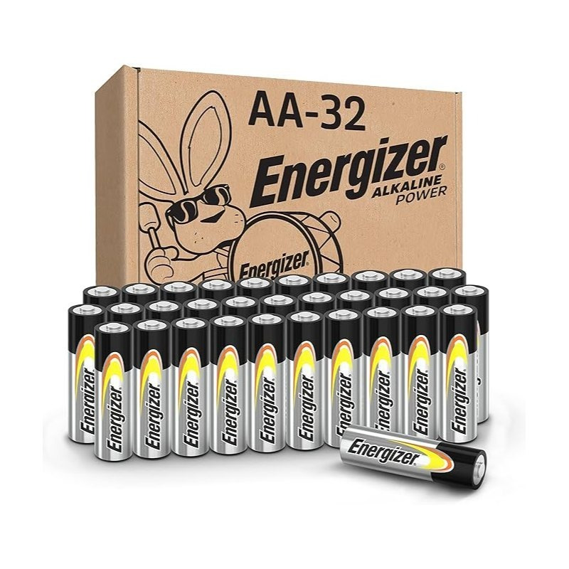 TEMU 32pcs Aa Batteries - Power For Smart Home & Security Devices - 12-year Leakproof Protection For Wireless Sensors, Emergency Lights & Remote