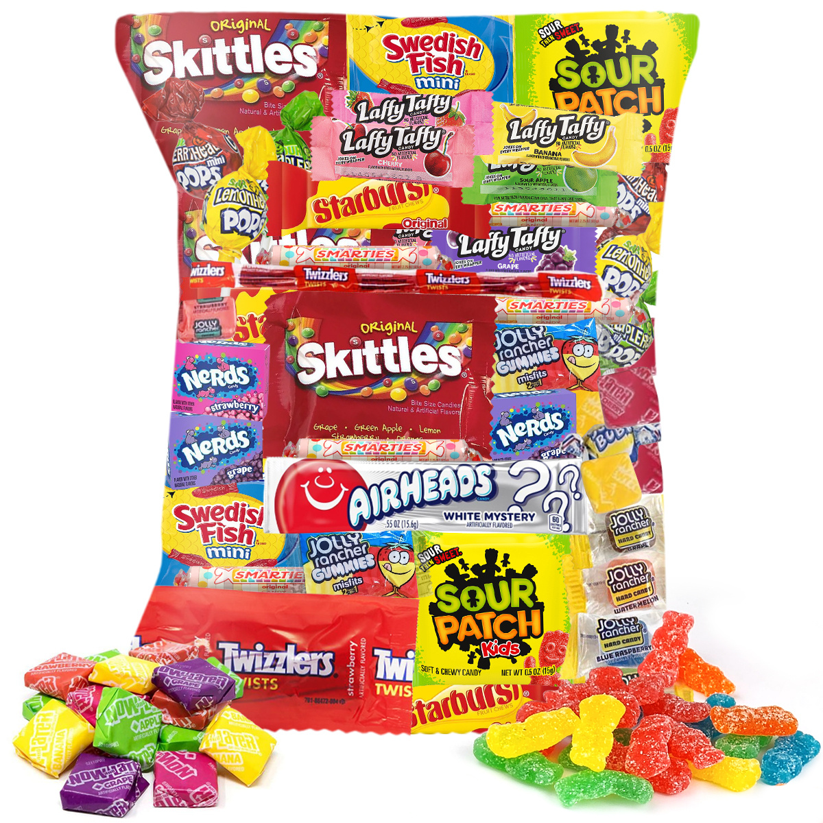 TEMU Assorted Bulk Candy Individually Wrapped Party Candy Variety Pack
