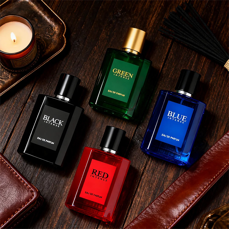 4 piece set mens eau de parfum spray gift box long lasting - Temu