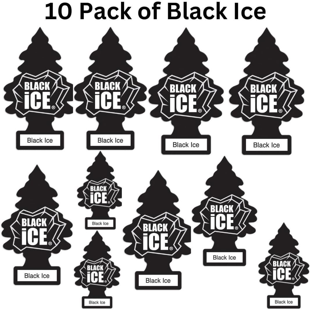 TEMU Little Trees Car Air Freshener | Hanging For Home Or Car | , 10 Pack