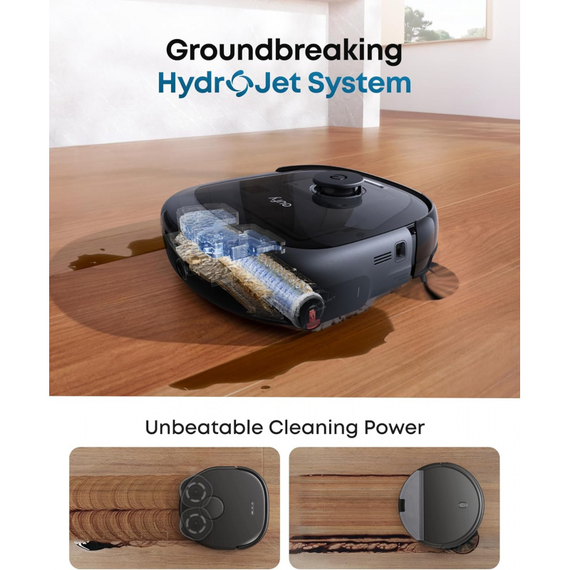 e25 omni robot vacuum and mop combo     000pa turbo suction zero     to corner deep cleaning auto empty self cleaning all in     Product details 2