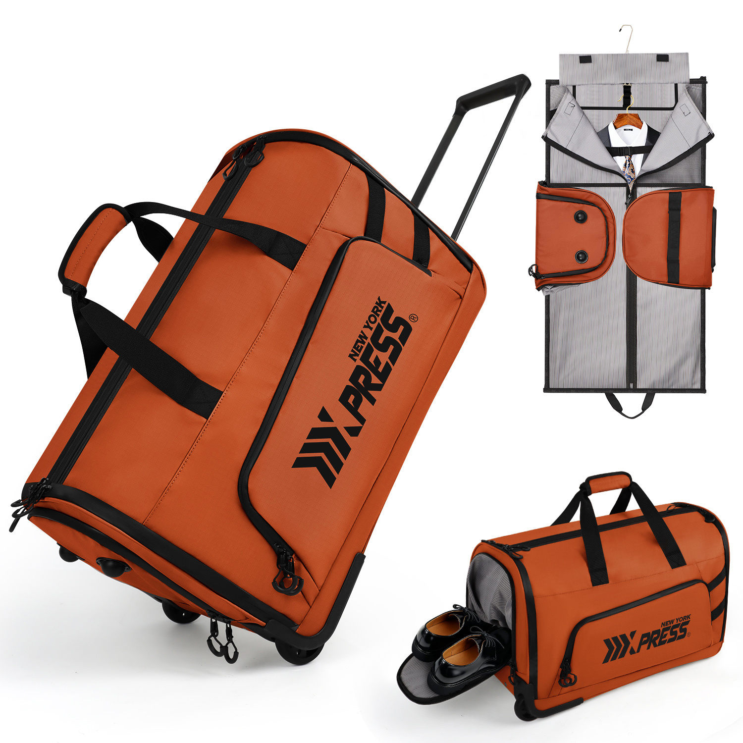 convertible travel bag sold on Temu United States