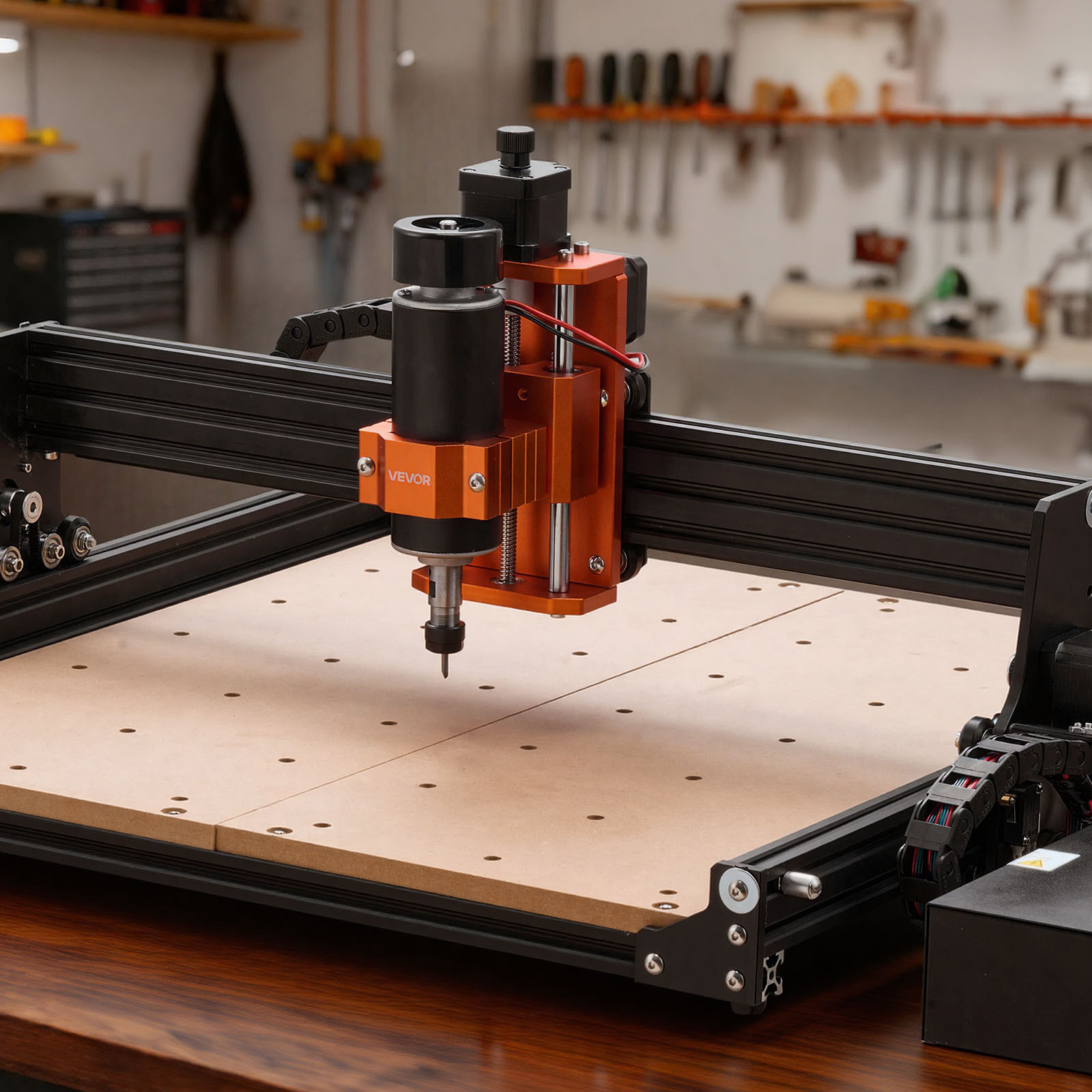   cnc router machine, torno de 300w, máquina de fresado para grabado en madera de 3 ejes, con área de   de 15.75 x 15.75 x 2.36 pulgadas, controlador offline,   de aleación de aluminio