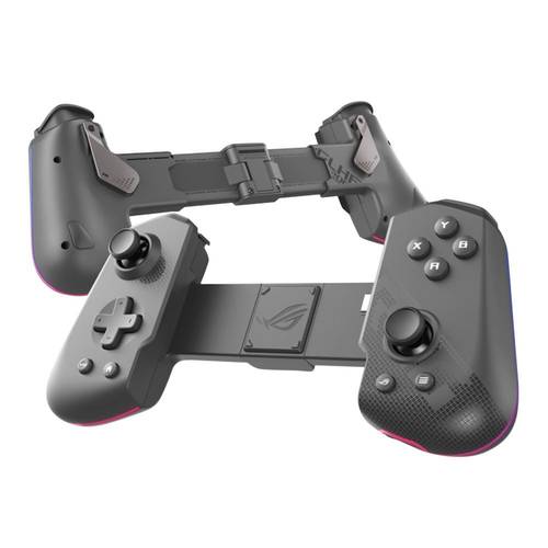 rog gaming mobile controller for android foldable fits all key mapping rgb lighting 500hz rate