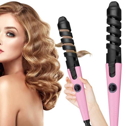 hair curler spiral hair curling wand portable anti scalding curling iron hair curler professional hair roller hair curler hair styling tools the perfect valentines day and holiday gift for woman girlfriend mom