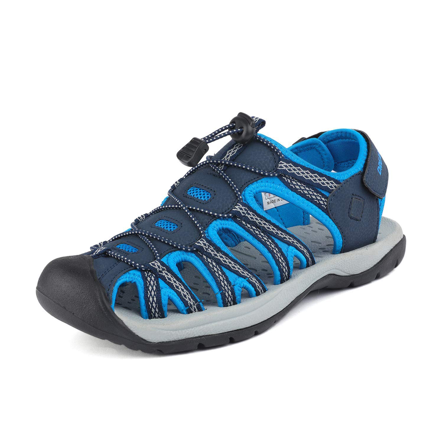 Men\'s Blue Comfortable Athletic Hiking Sport Sandals Outdoor Beach Shoes Amazon.com | DREAM PAIRS Men main image 2