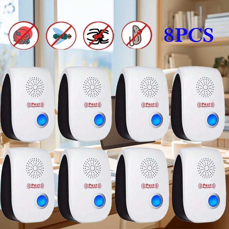 TEMU 8 Upgraded Of Ultrasonic Insect Repellent, Indoor Ultrasonic Insect Repellent, Electronic Plug Insect Repellent Control