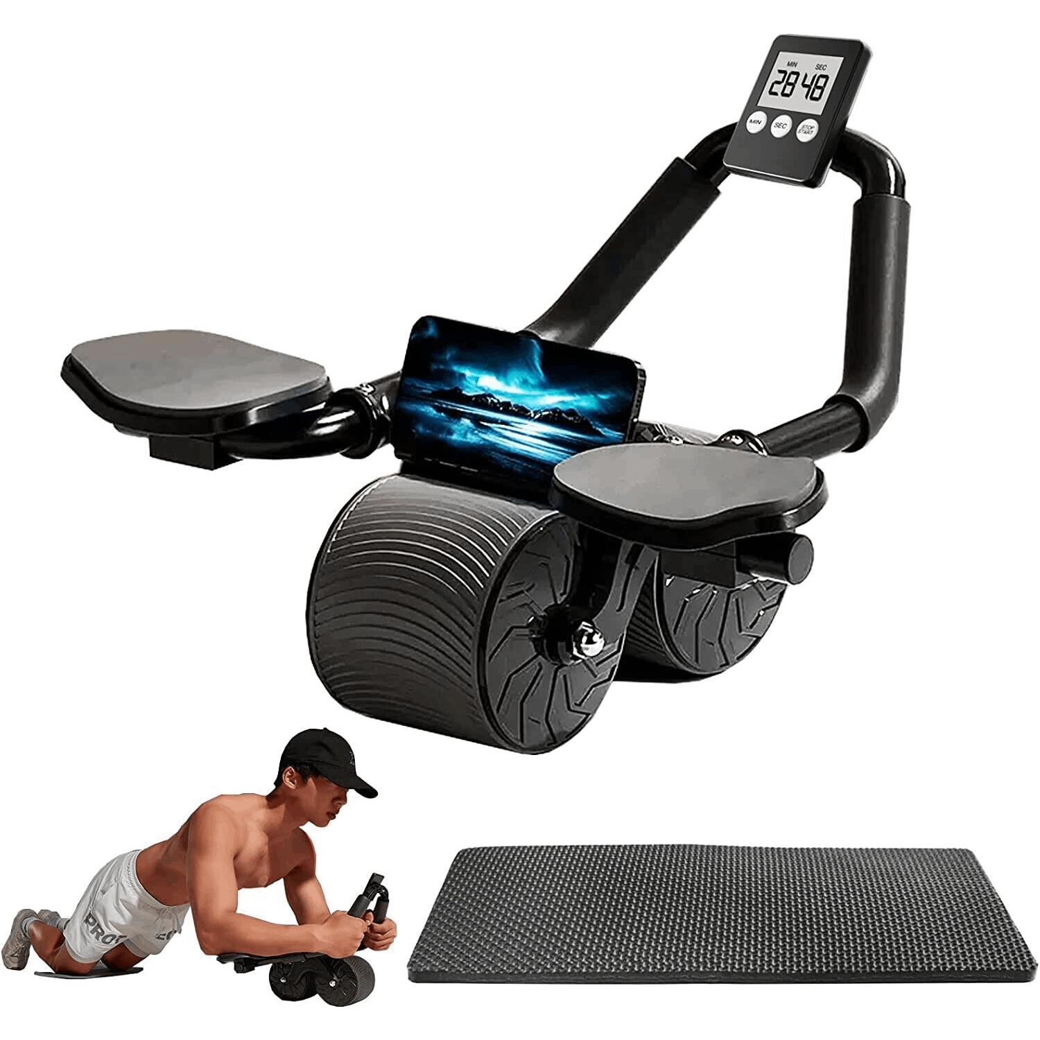 TEMU Abdominal Core Muscle Training Equipment Of Abdominal Wheel