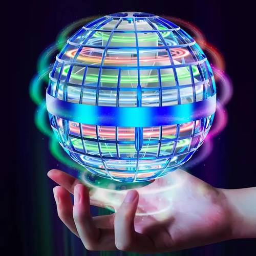 flying spinner toy durable and lightweight toy rechargeable usb floating and outdoor toy suitable for everyone as a gift