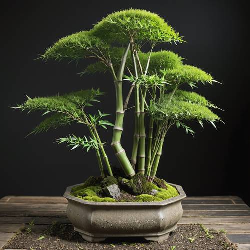 bamboo and willow bonsai forest 5 willow bonsai plants