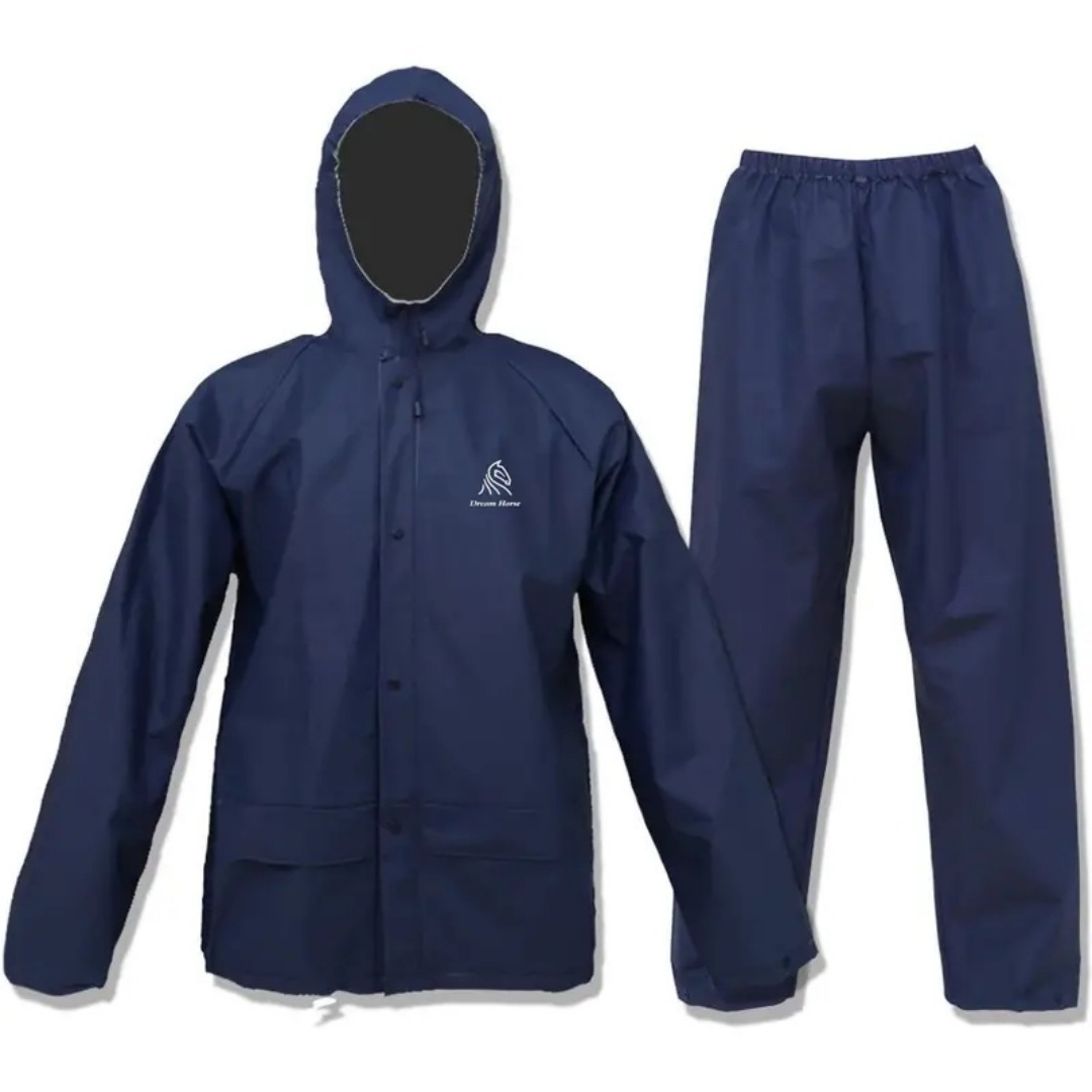 Temu – TEMU Ultra Lite Rain Coat With Pants For Men Women, Waterproof Rain Suit For Sport,rain Suits Lightweight Rain Gear (navy)