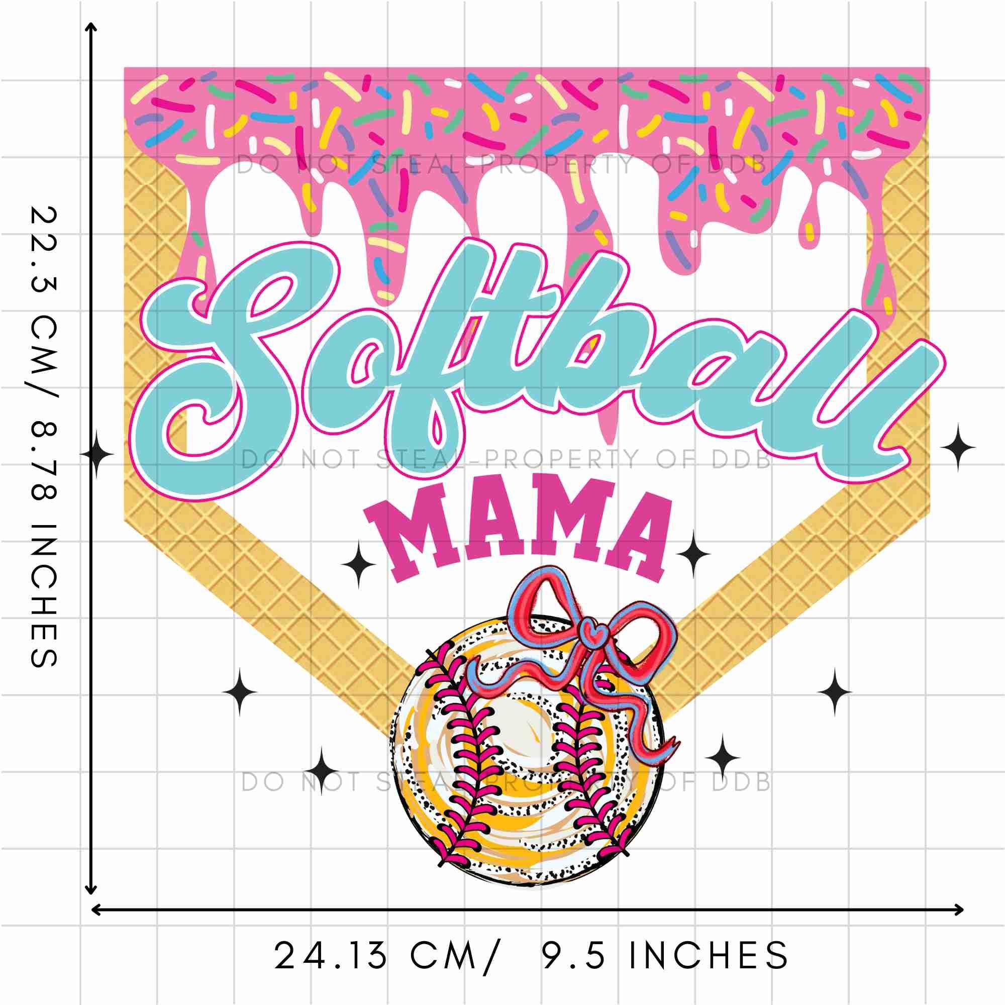 softball iron on transfers sold on Temu United States