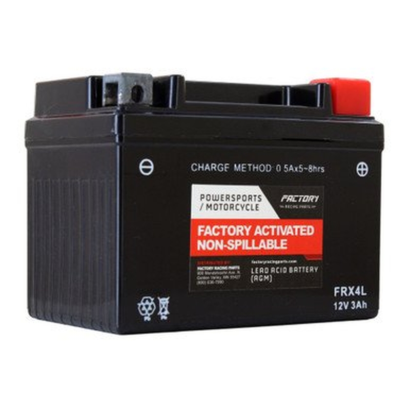 Parts Frx4l Agm Battery &ndash; &ndash; Ready To Install - Compatible With , Motorcycles, And Scooters Ytx4l-bs, Btx4l-bs