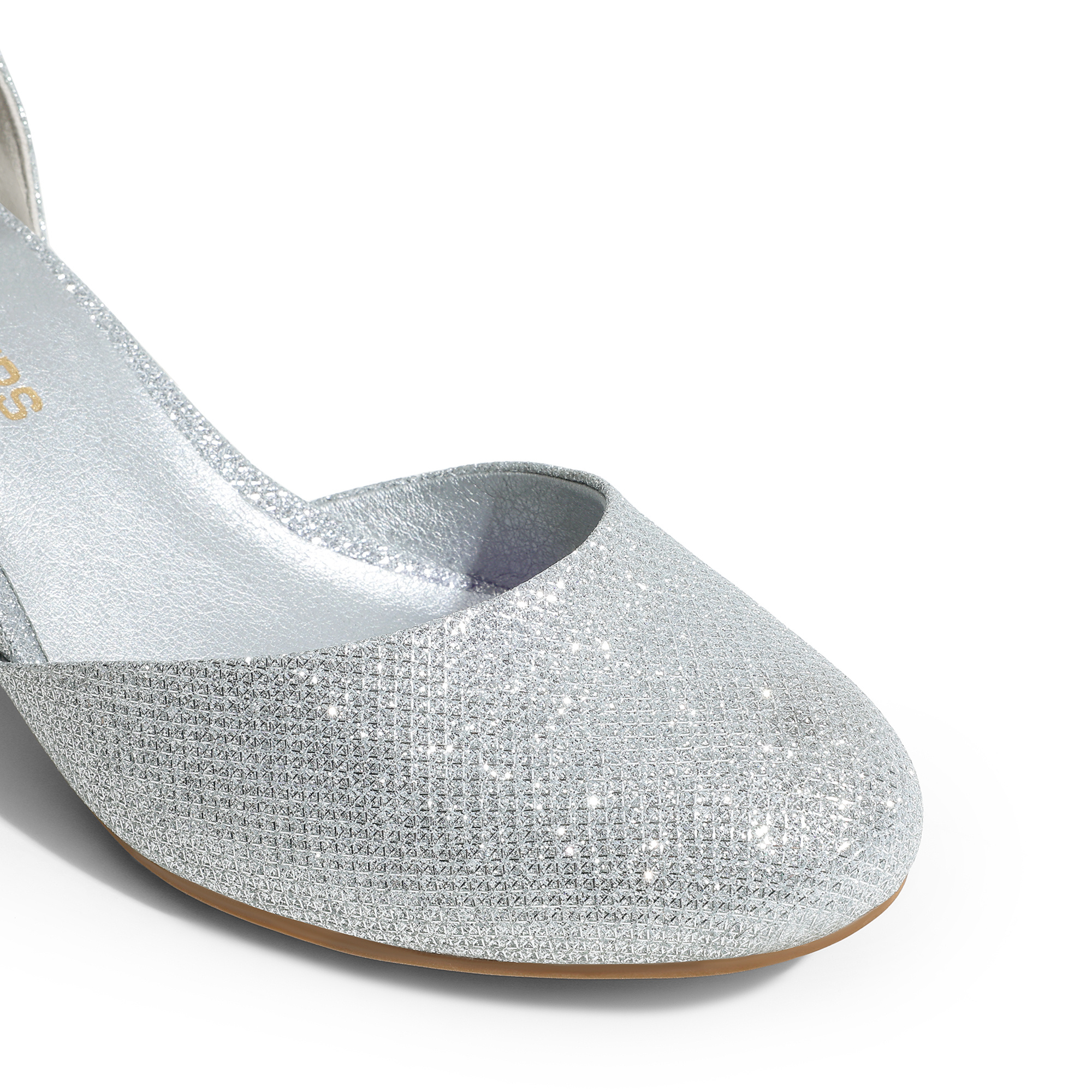 silver dress shoes closed toe Francis Silver P2228 Silver Closed-Toe Prom Shoes Silver / 6