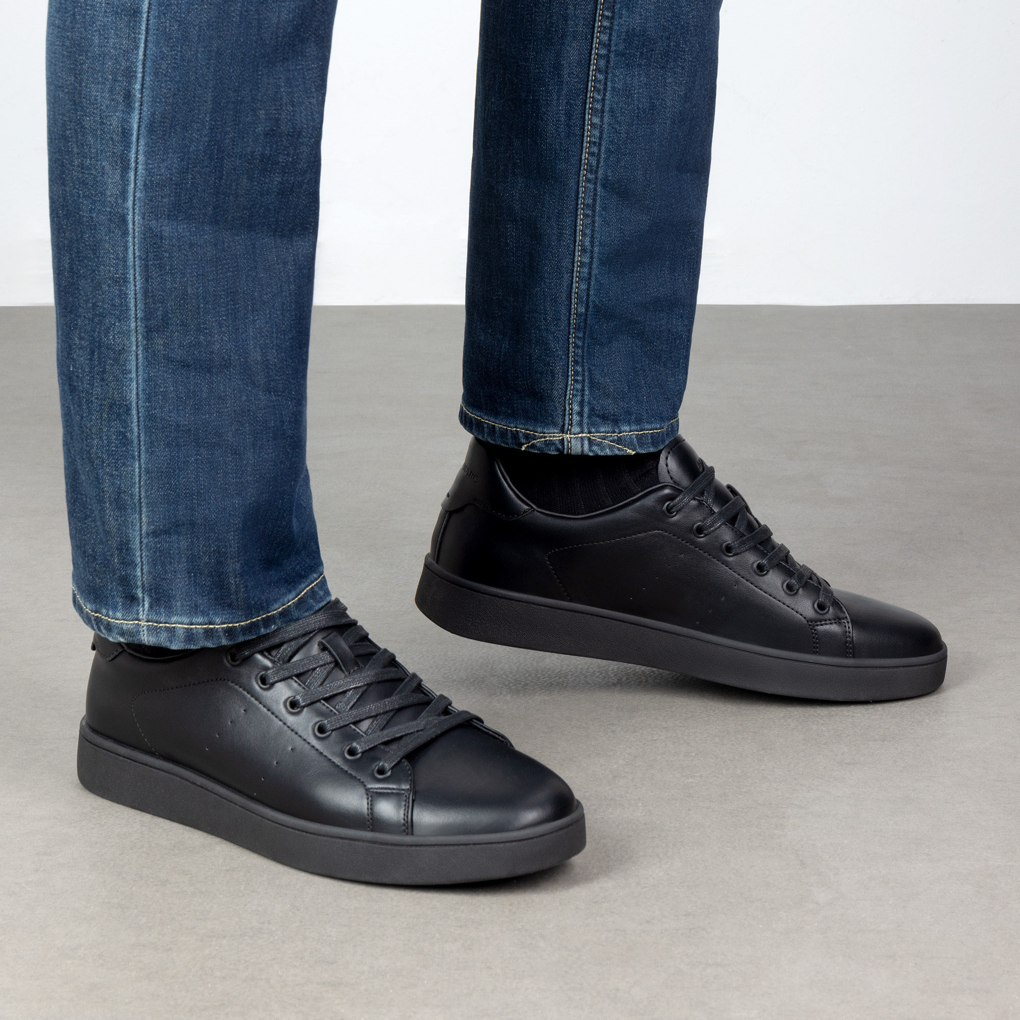 Business Casual Black Sneakers Mens Mens Casual Dress Sneaker
