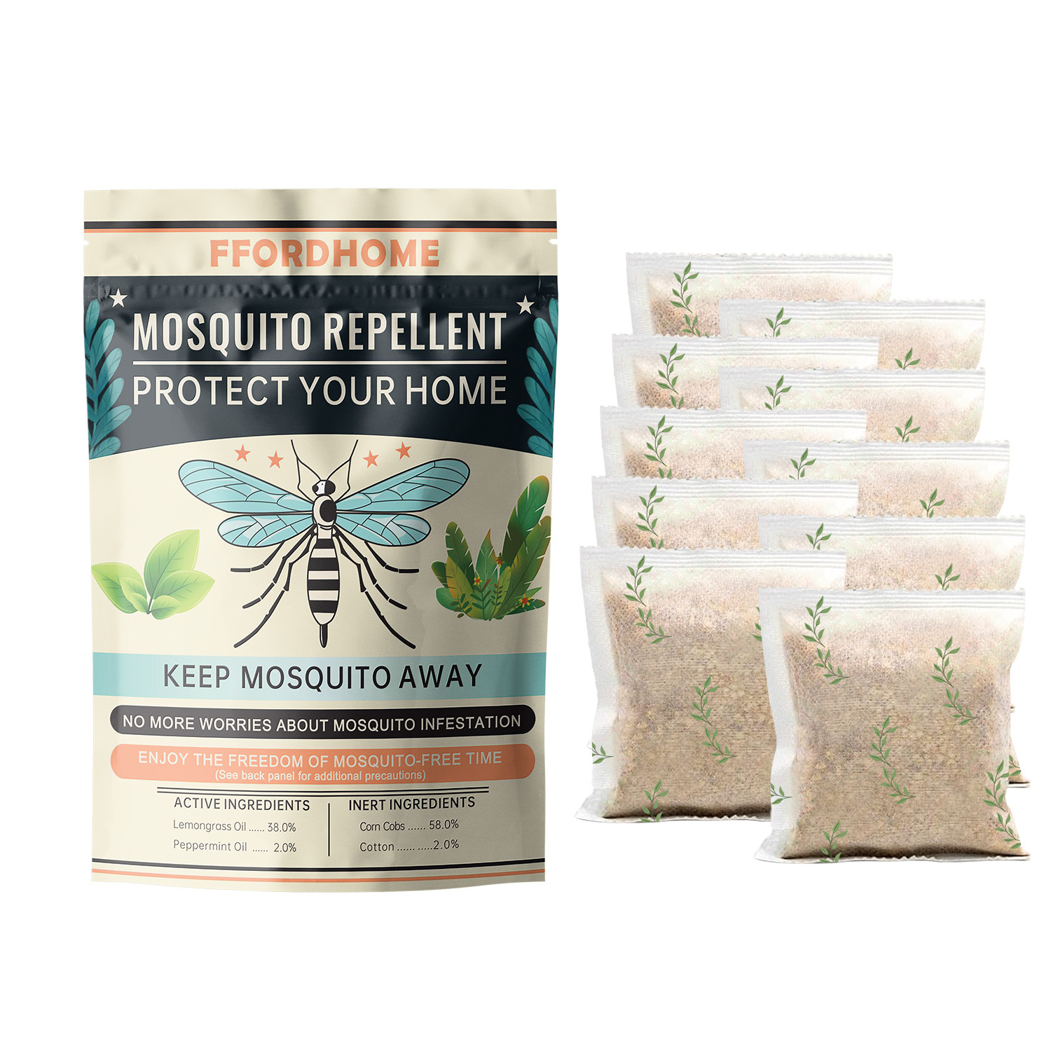 TEMU Repellent For Patio, Indoor Repellent Sachet, Control For Garage, Outdoor Yard Spray, Repellent For Room, Travel Repellent – must-have Summer