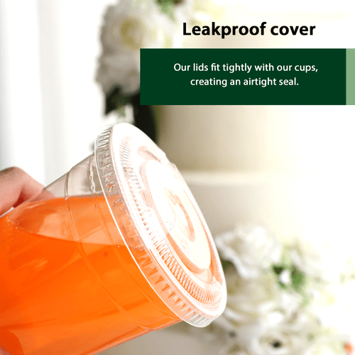 100pcs clear plastic cups 16 20 24 32oz disposable iced coffee cups with flat lids smoothie cups pet cups cold beverages drinking cups for thanksgiving halloween christmas