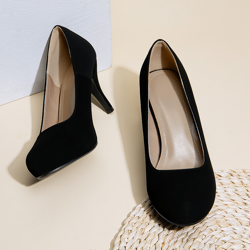 Versatile Low Stiletto Heel
