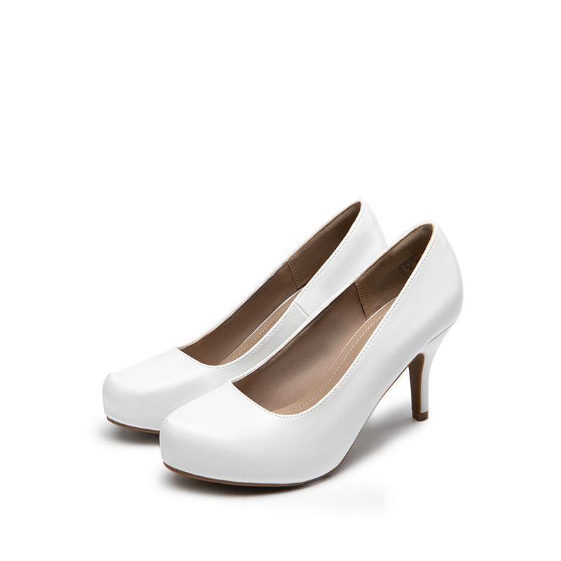 Women's Classic Elegant Low Stiletto Heel