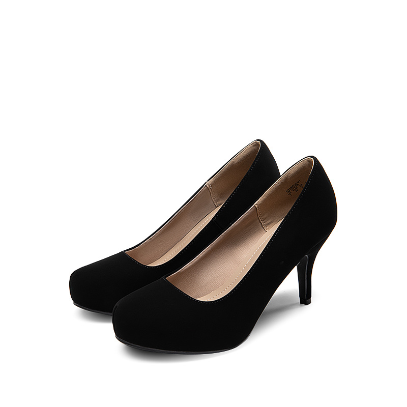 Elegant Versatile Low Stiletto Heel