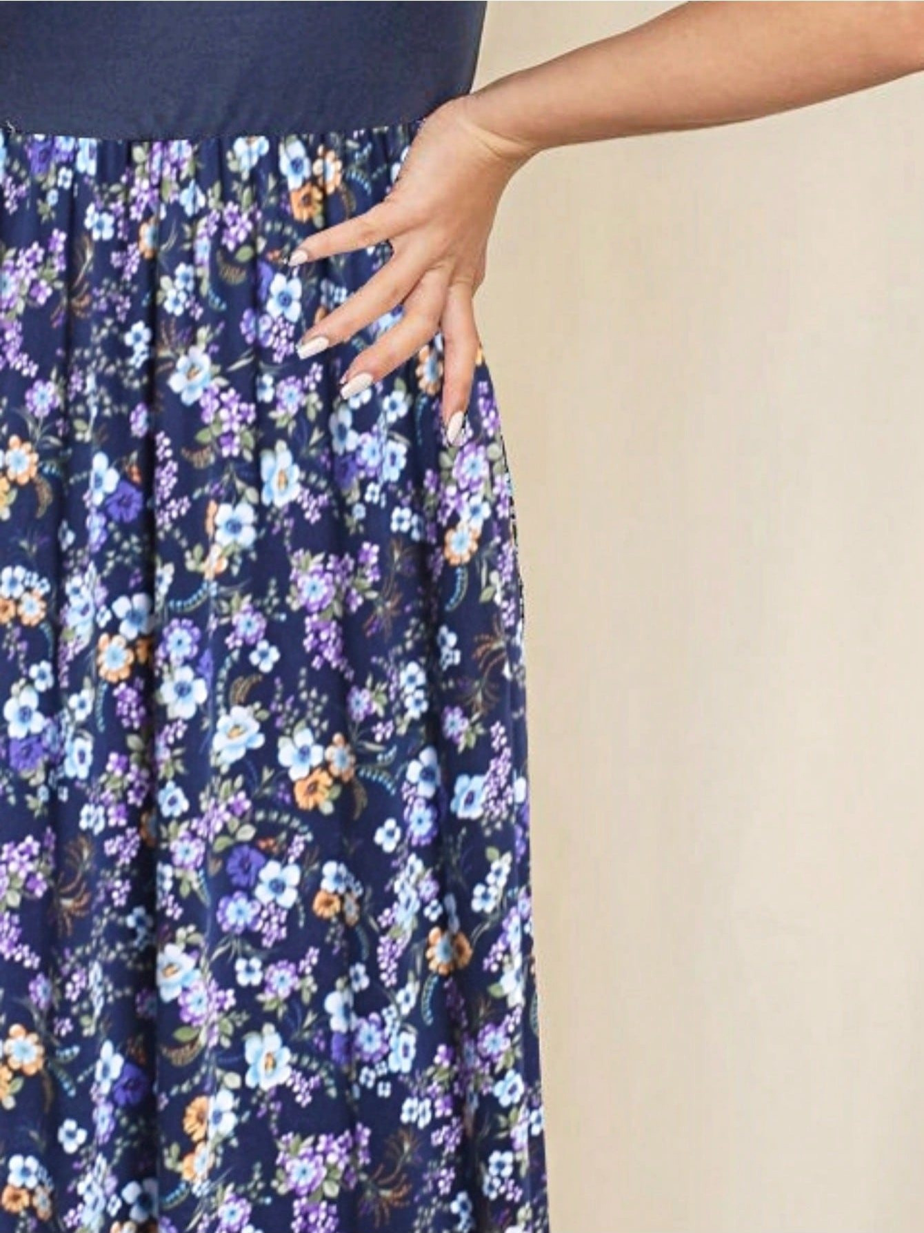 Multi Stripe Orange, Green, And Mint Sleeveless Maxi Dress With Pocket