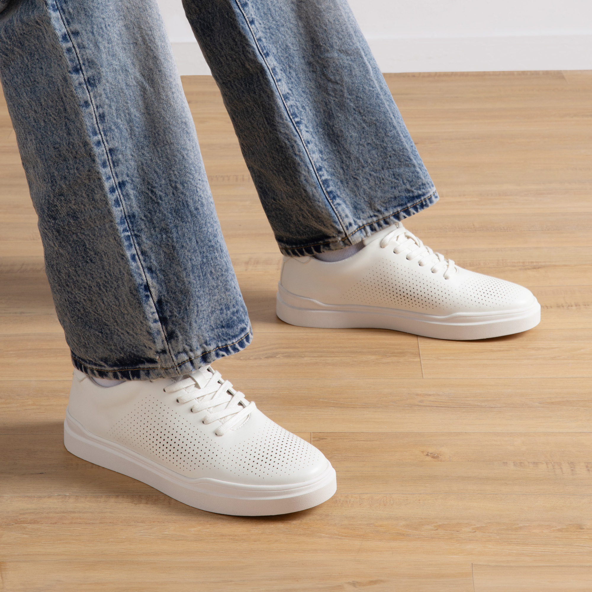 mens casual dress sneaker lace business shoes lightweight - Temu