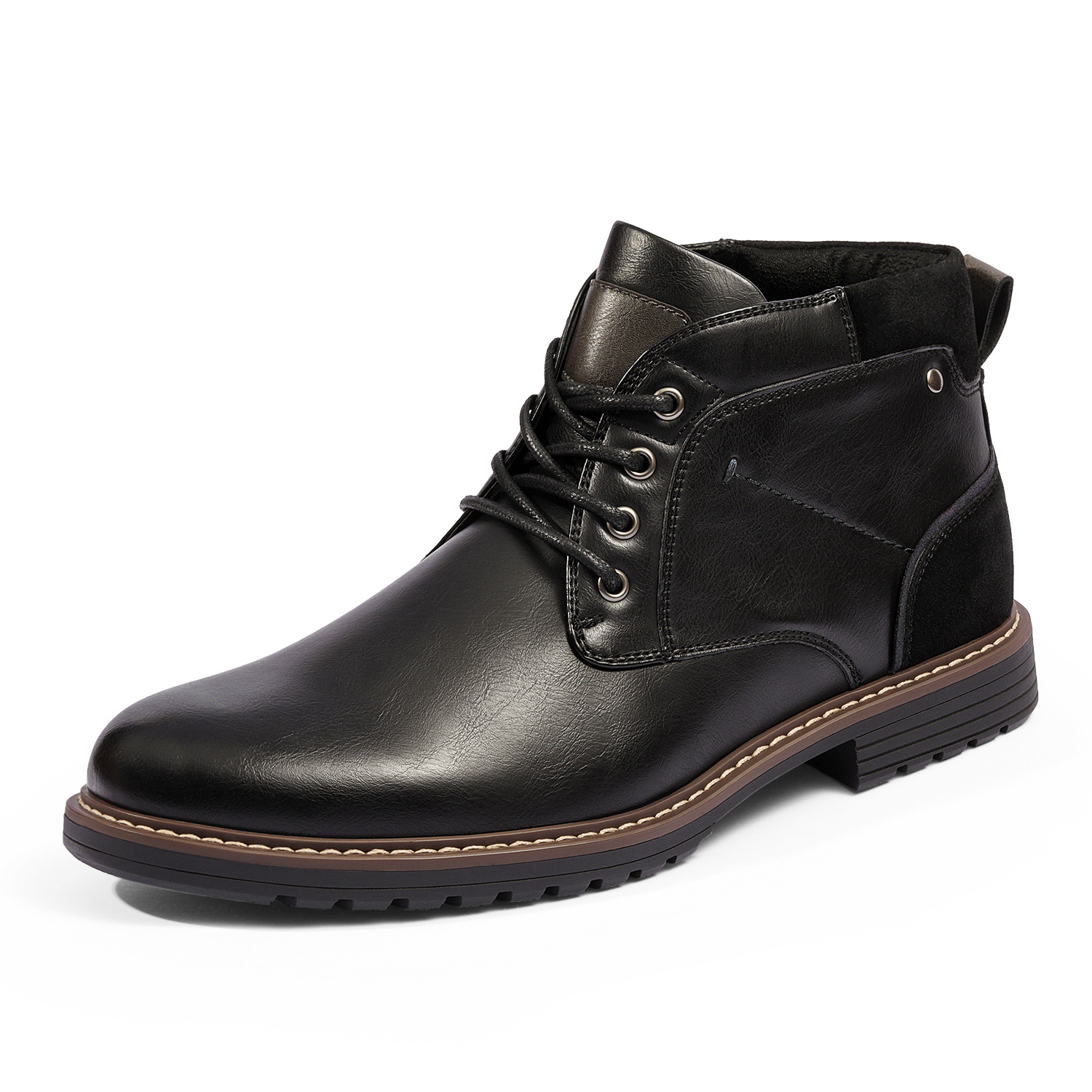 Men's Chukka Boots Suede Leathe Lace Up Ankle Oxfod Dess