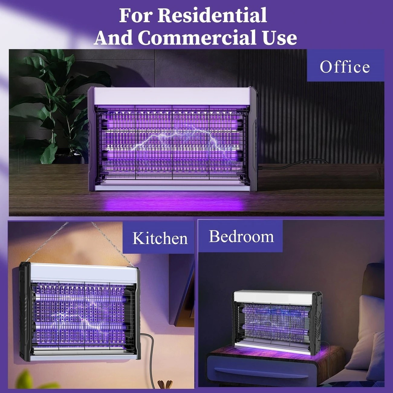 bug zapper indoor mosquito zapper electric bug zapper fly zapper mosquito killer flying insects fruit fly traps for indoors usb powered wall mounted 3200 details 7
