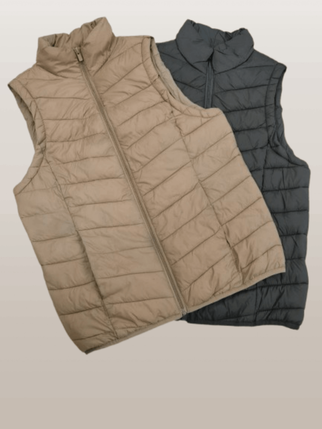 2 pcs package   womens essential lightweight sleeveless   down vest