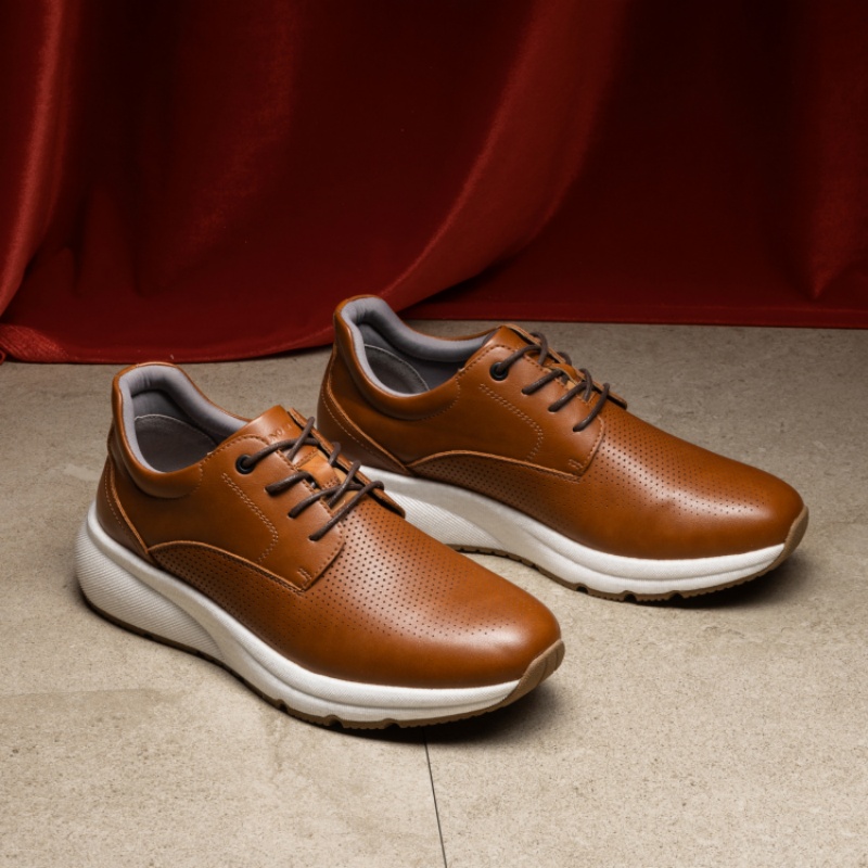 mens casual dress walking shoes Rockport Falcon 7.5 Men's Dark Brown