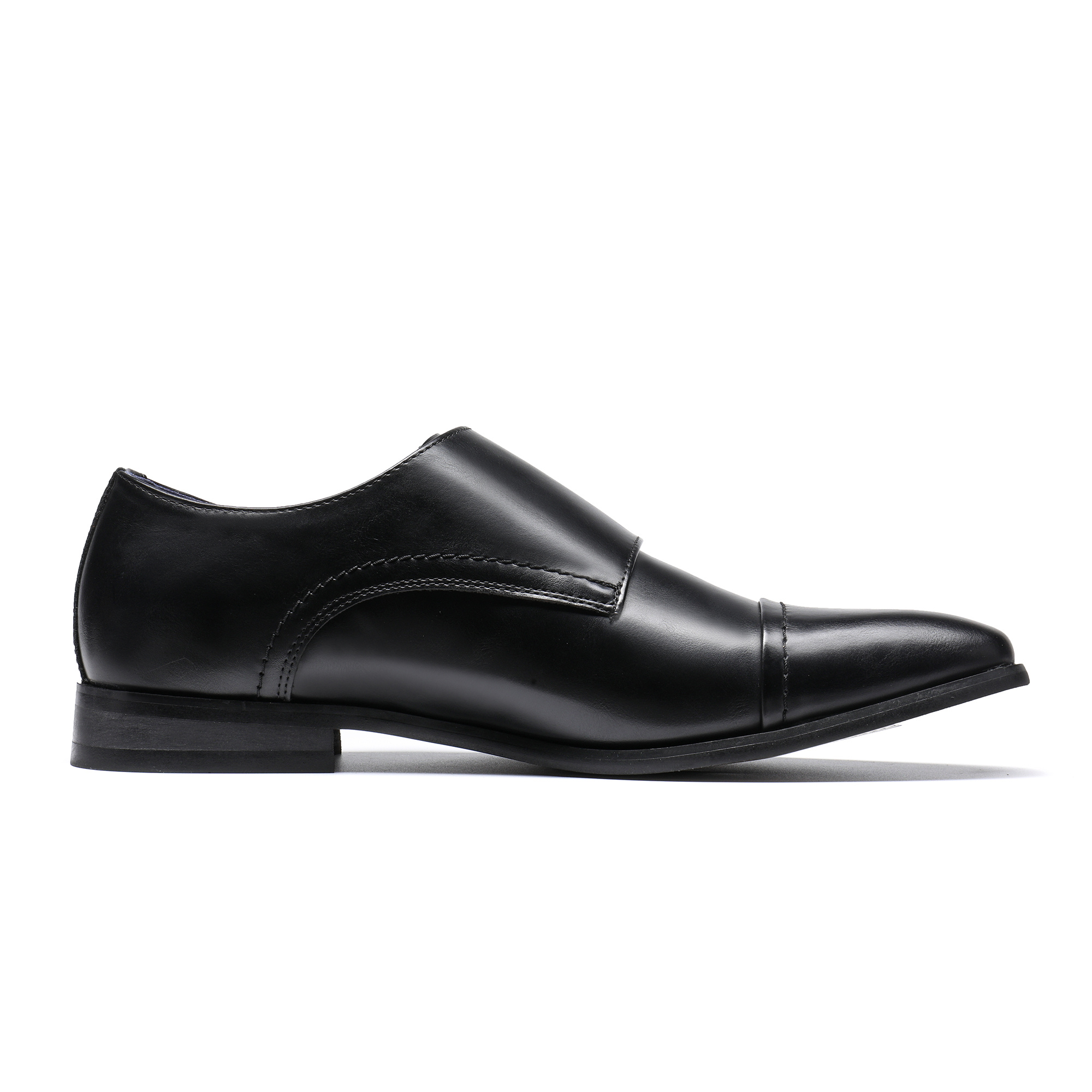 Unlisted by Kenneth Cole Black Double Monk Strap Oxfords Unlisted by Kenneth Cole Men main image 3