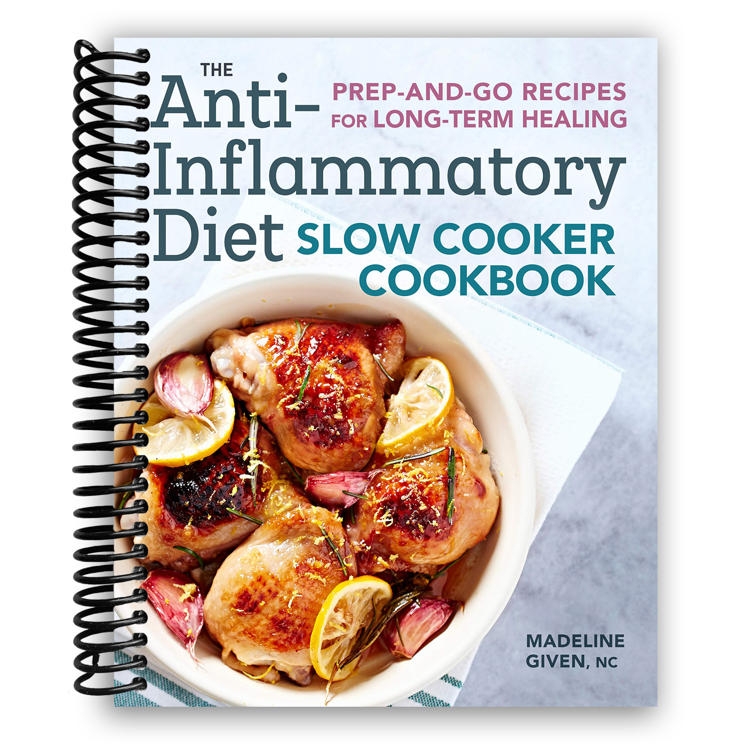 TEMU The Anti-inflammatory Diet Slow Cooker Cookbook: Prep-and-go Recipes For Long-term (spiral Bound)
