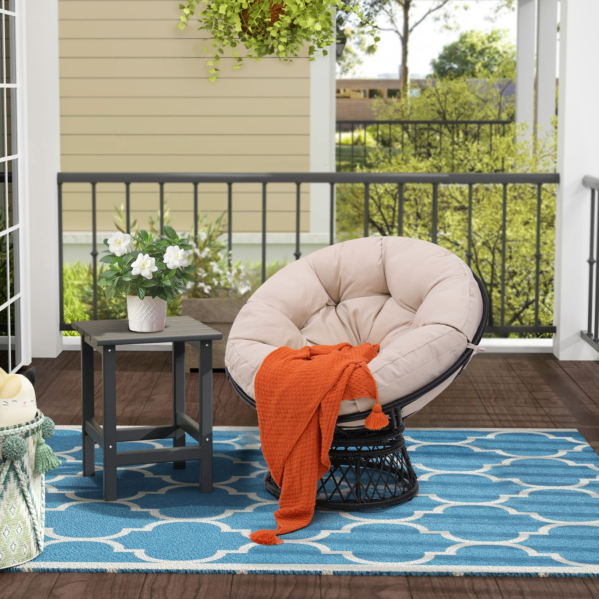 Papasan A Circle Chair Chair Cushion Papasan Swivel Chair Base