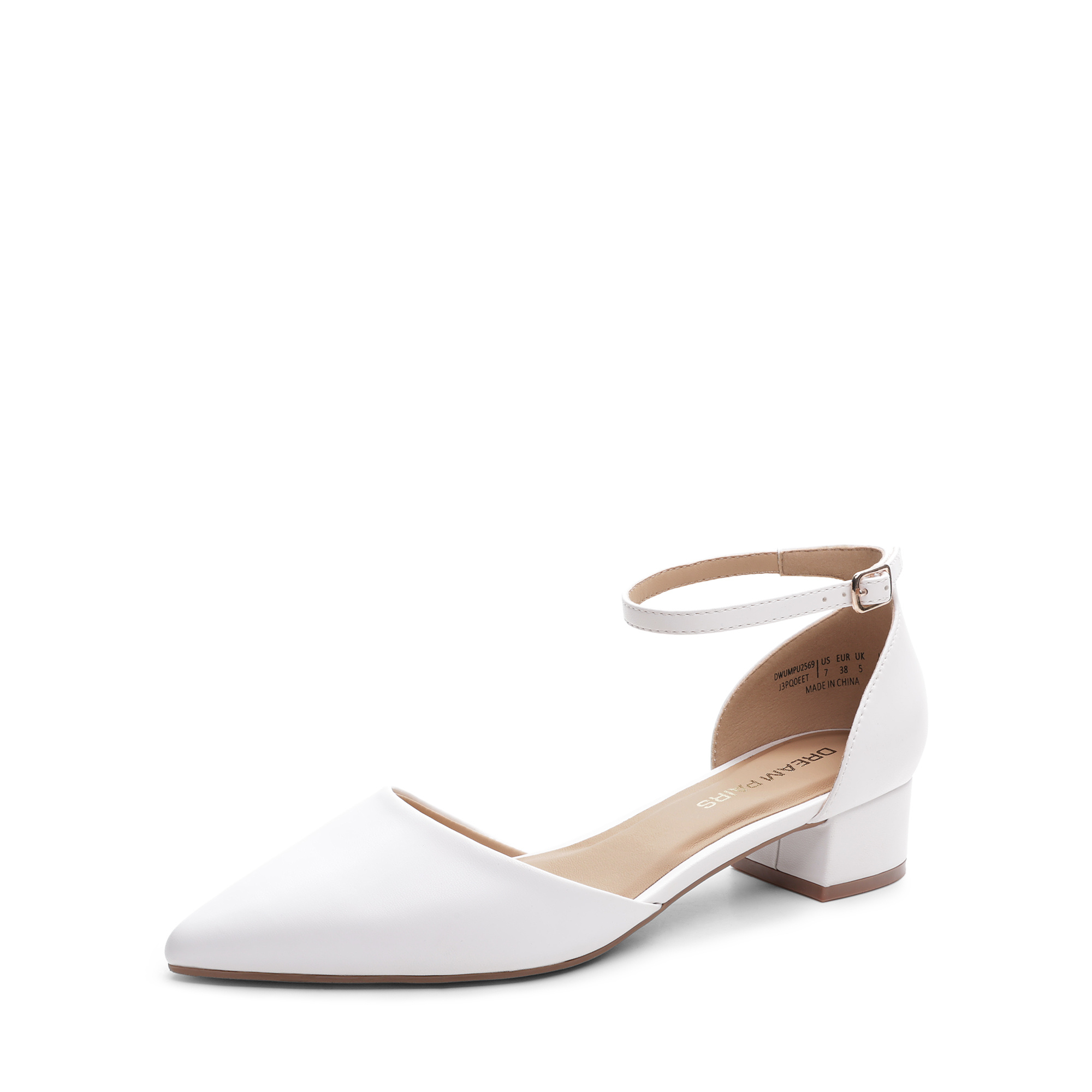 knee length dresses for ladies Dress Shoes with Low Heel: White (9142) * – Adorable Kids Formal Wear