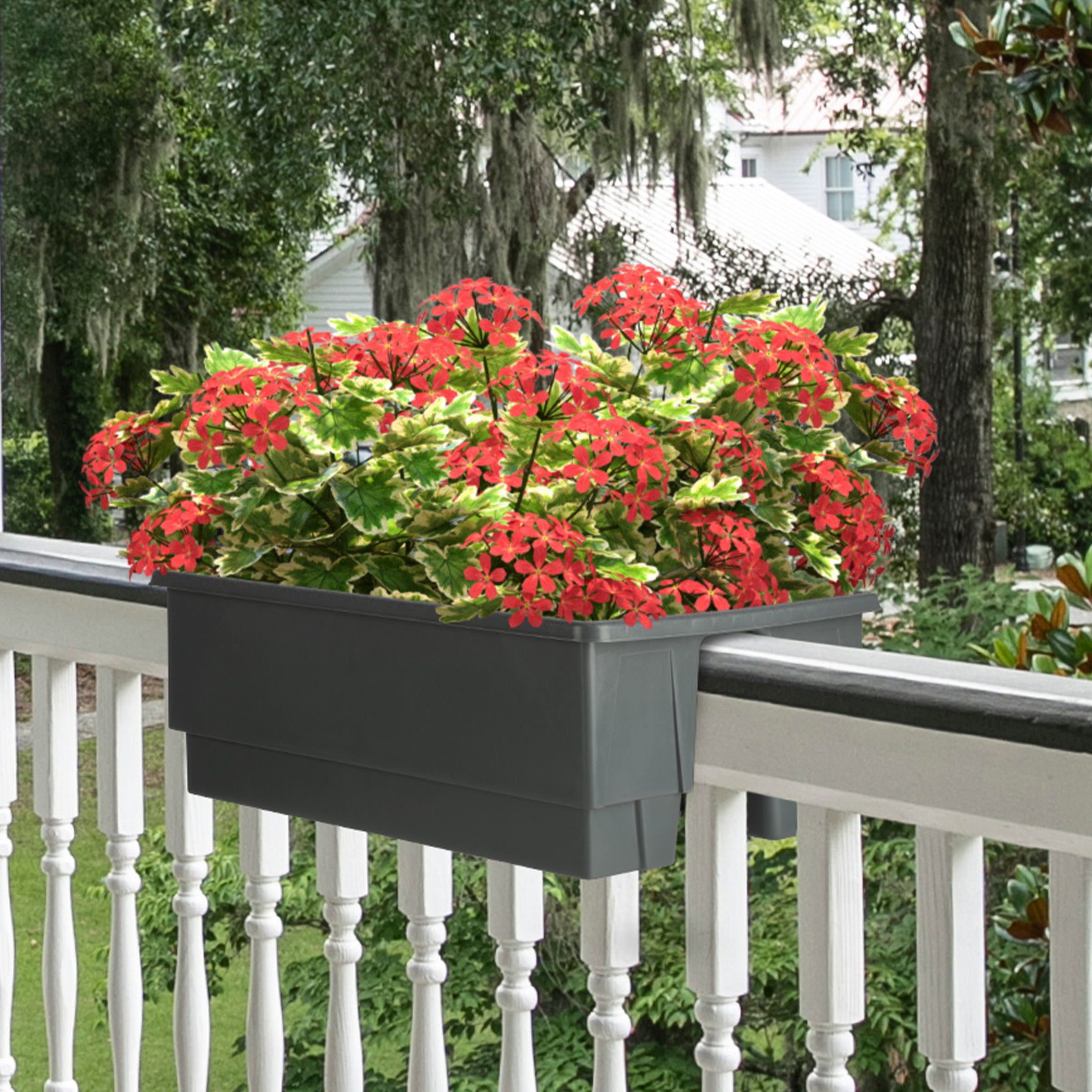 porch railing planter sold on Temu United States