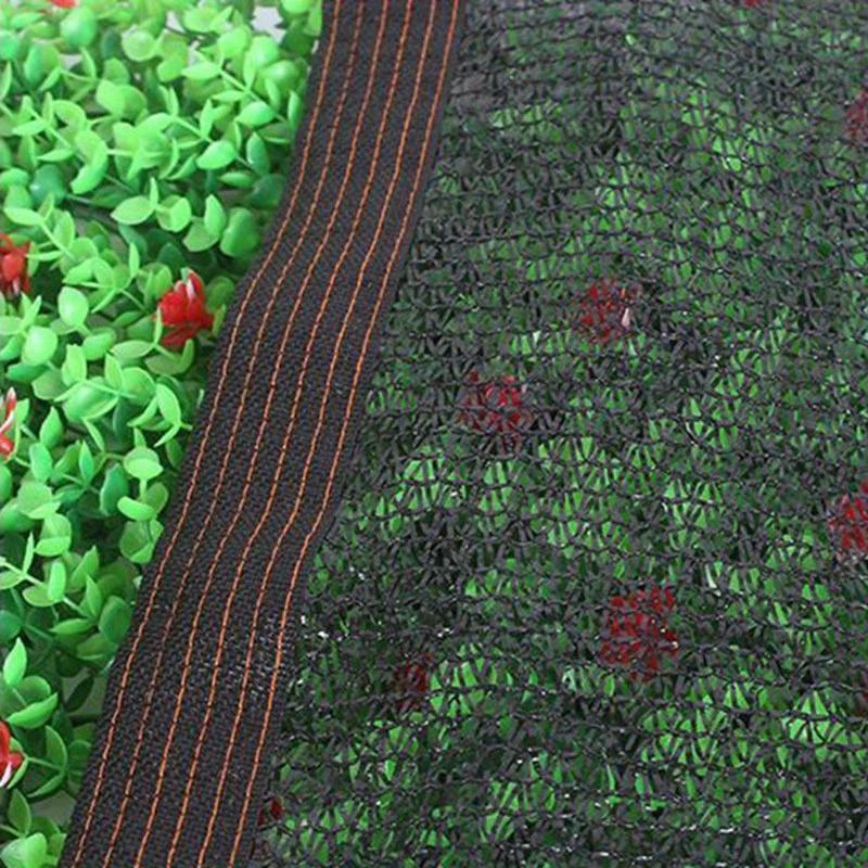 8 pin black durable anti uv sun shade net for     gazebo pergola and greenhouse use details 5