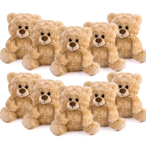 teddy bulk 8 inch small teddy bear stuffed animals for kids christmas gifts
