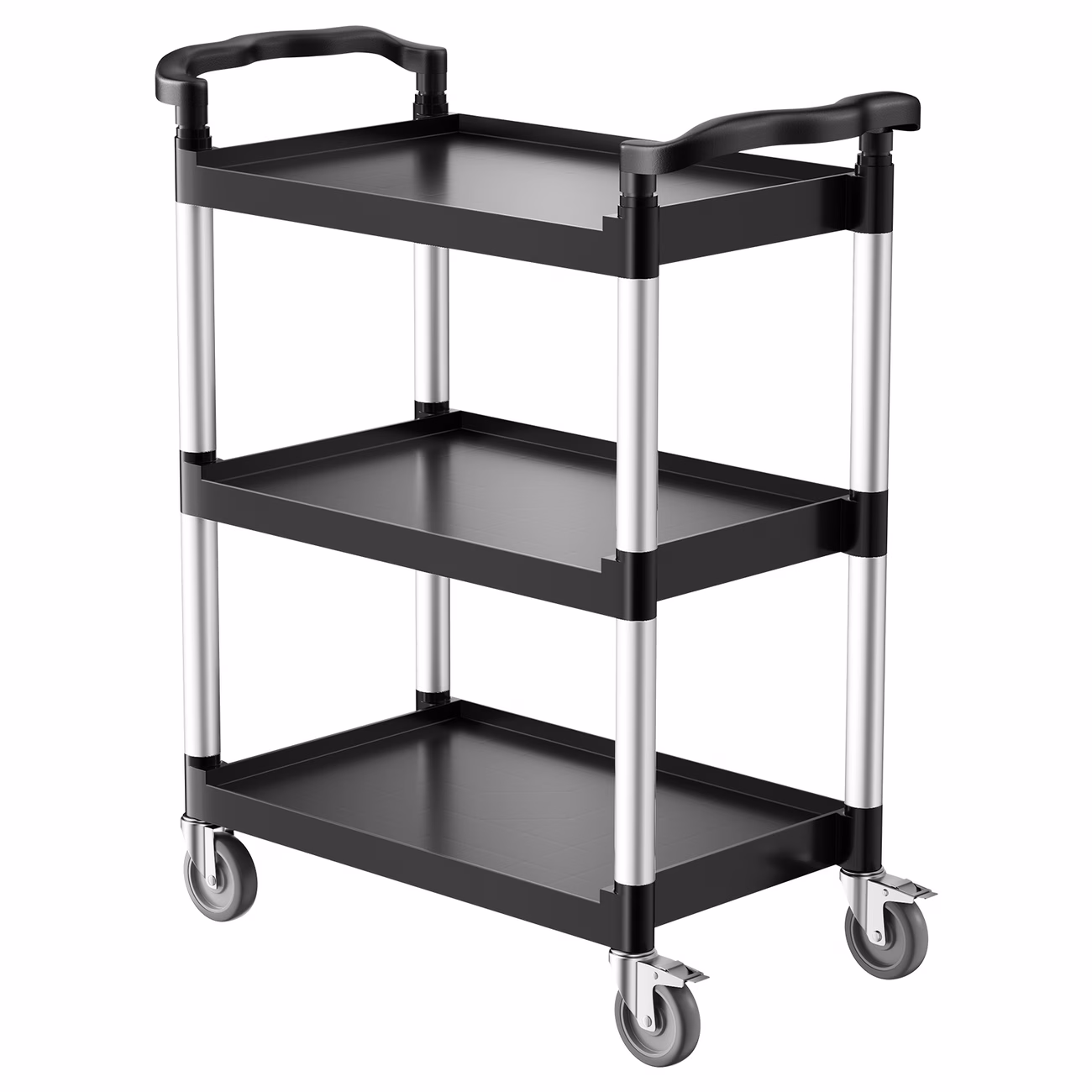 VEVOR Heavy Duty Utility Cart Capacity 2-tier/3-ti...