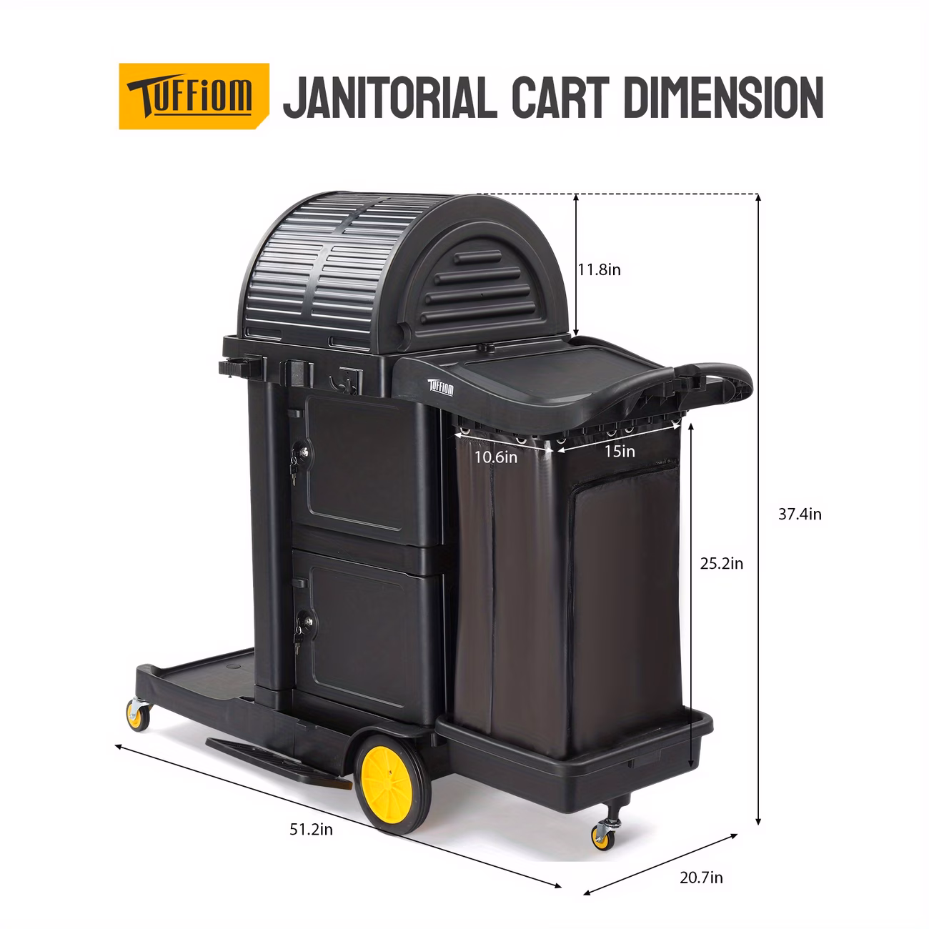 Service multi-functional vehicle, stable and...