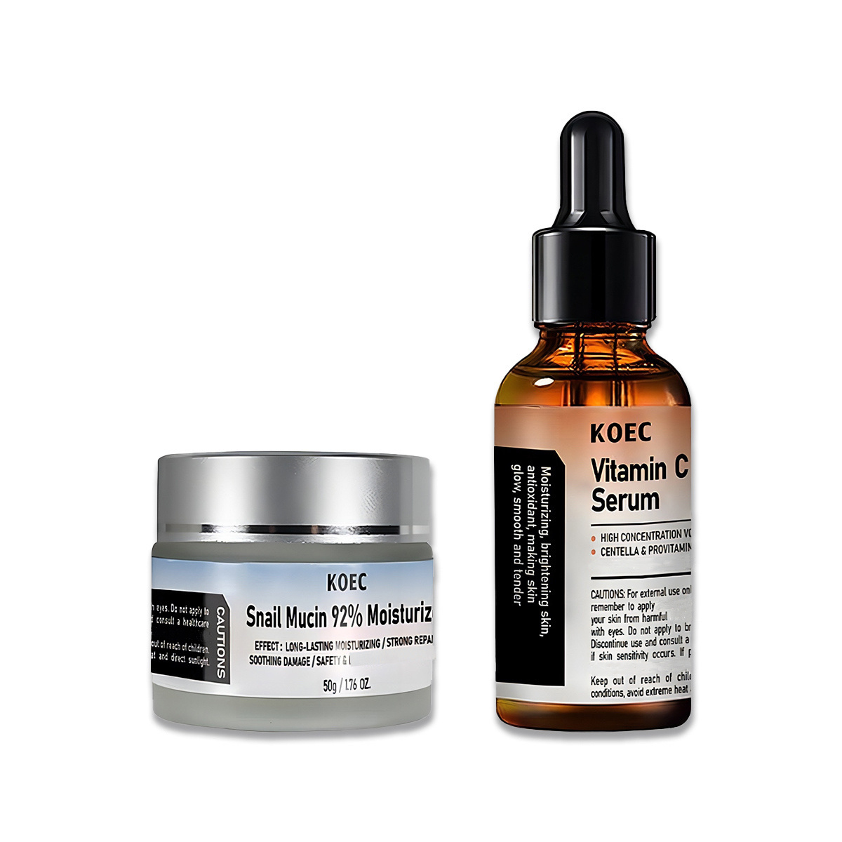 TEMU Koec Facial Moisturizer & Serum Skincare Set, Moisturizing Skincare,christmas Gift