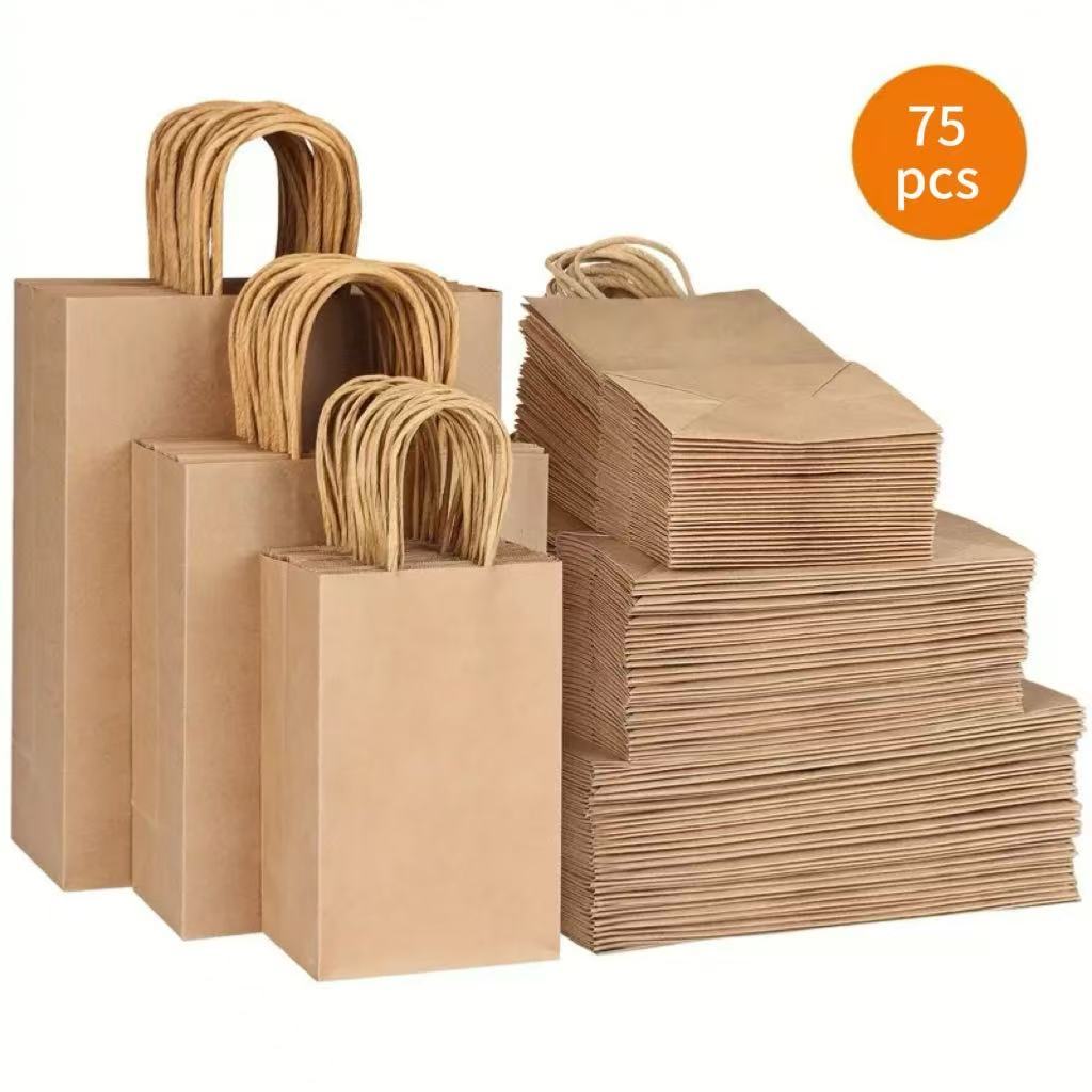 retail paper bags sold on Temu United States